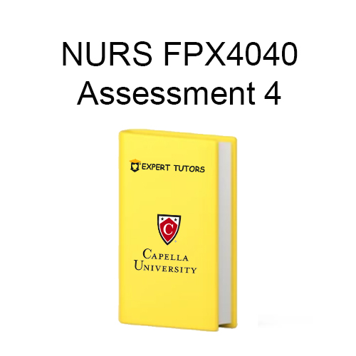 NURS FPX 4040 Assessment 4