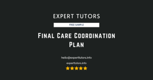 Final Care Coordination Plan