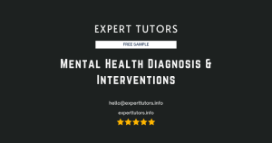 Mental Health Diagnosis & Interventions