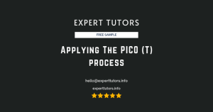 Applying The PICO (T) process