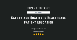 Safety and Quality in Healthcare_ Patient Education