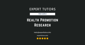 Health Promotion Research