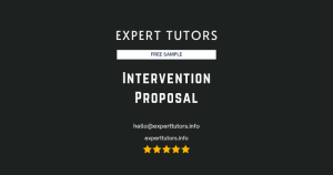 Intervention Proposal
