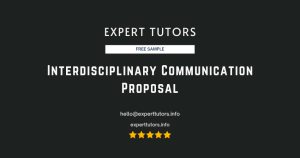 Interdisciplinary Communication Proposal