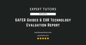 SAFER Guides & EHR Technology Evaluation Report