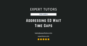 Addressing ED Wait Time Gaps