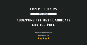 Assessing the Best Candidate for the Role