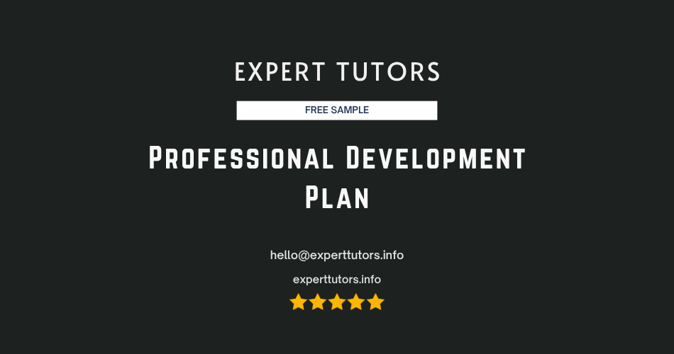 Professional Development Plan