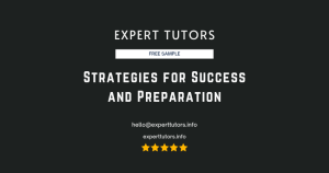 Strategies for Success and Preparation