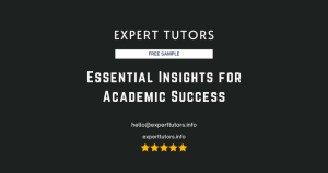Essential Insights for Academic Success