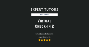 Virtual Check-in 2