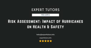 Risk Assessment: Impact of Hurricanes on Health & Safety