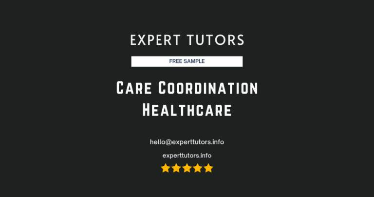 Care Coordination Healthcare