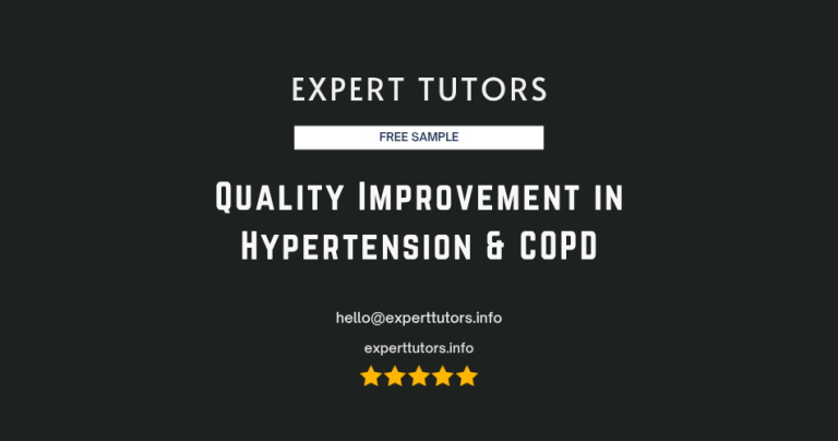 Quality Improvement in Hypertension & COPD