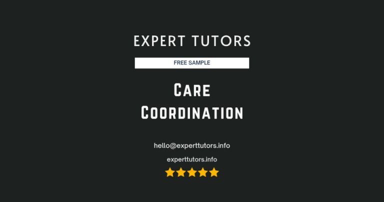 Care Coordination