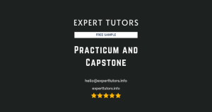 Practicum and Capstone