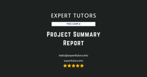Project Summary Report