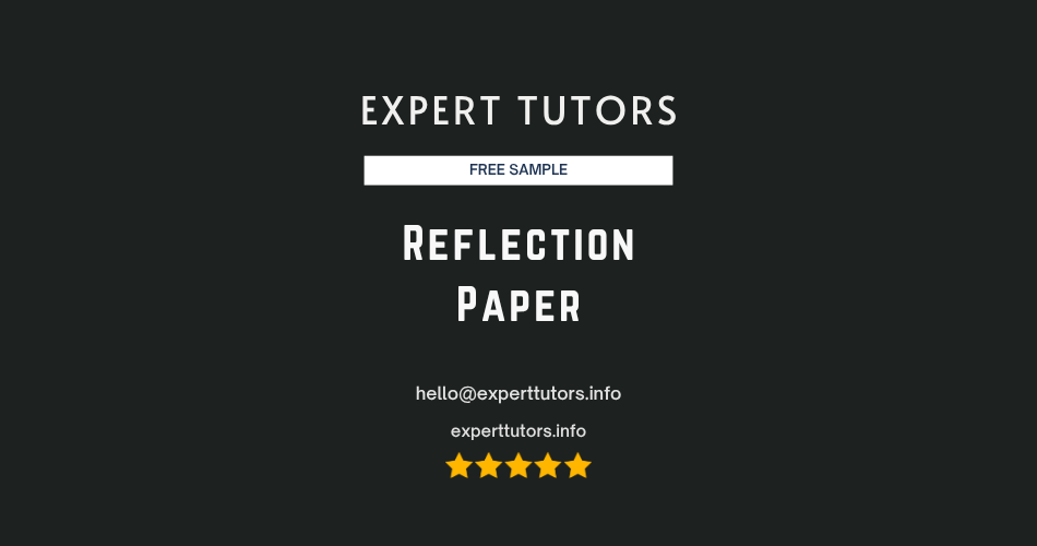 Reflection Paper