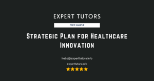 Strategic Plan for Healthcare Innovation