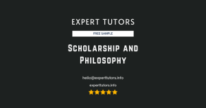 Scholarship and Philosophy