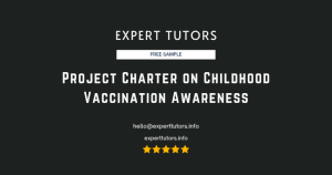 Project Charter on Childhood Vaccination Awareness