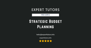 Strategic Budget Planning