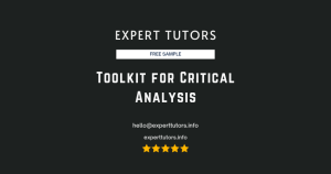 Toolkit for Critical Analysis