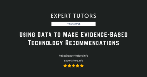 Using Data to Make Evidence-Based Technology Recommendations