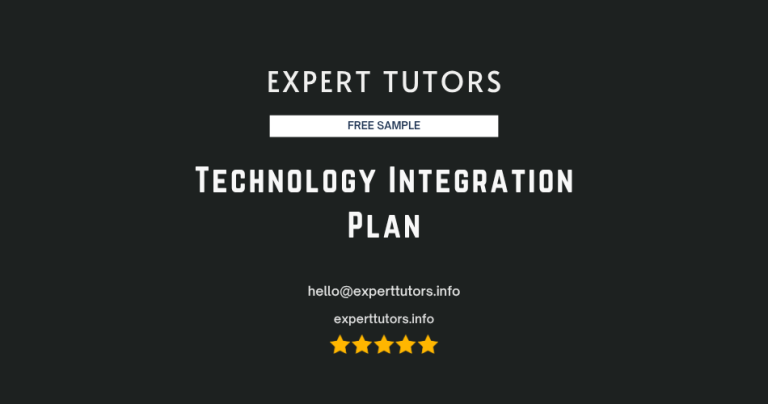 Technology Integration Plan