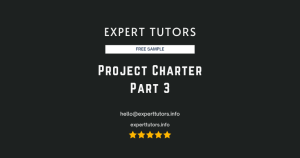 Project Charter Part 3