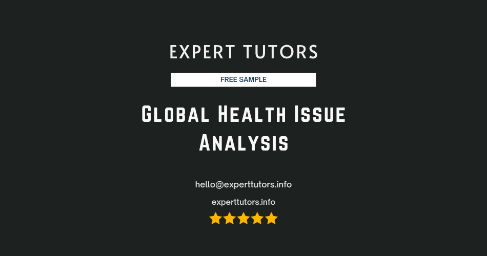 Global Health Issue Analysis