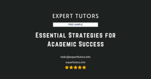 Essential Strategies for Academic Success